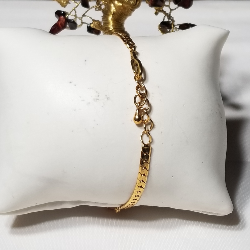 ANGEL SKIN CORAL COLOR GOLD PLATED - Picture 2 of 10
